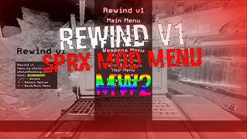 [MW2/1.14/SPRX] Rewind v1 Mod Menu