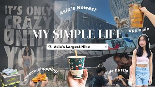 Day in my life vlog | Life in Singapore | side hustles, Asia’s biggest Nike, tennis, family meal