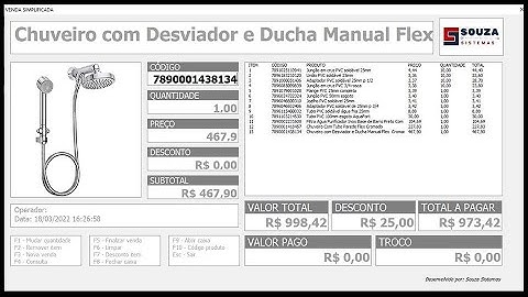 Aula 13 - Pagamentos - Sistema de Vendas em Excel VBA com PDV completo