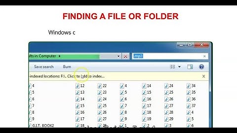 class 7 Ch 3 Part 2 Microsoft Windows 7