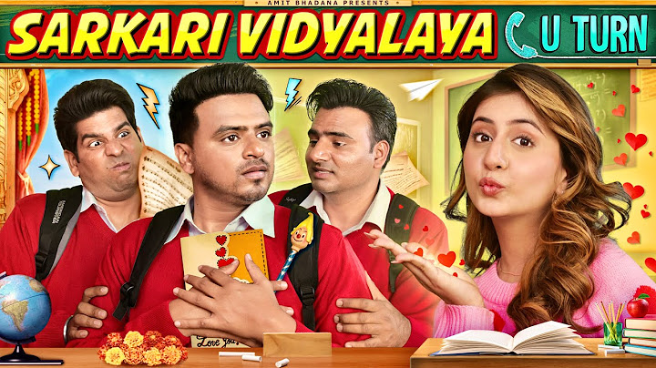 Sarkari Vidyalaya U Turn - ( Principal Ki Ladki Ki Shadi ) - Amit Bhadana