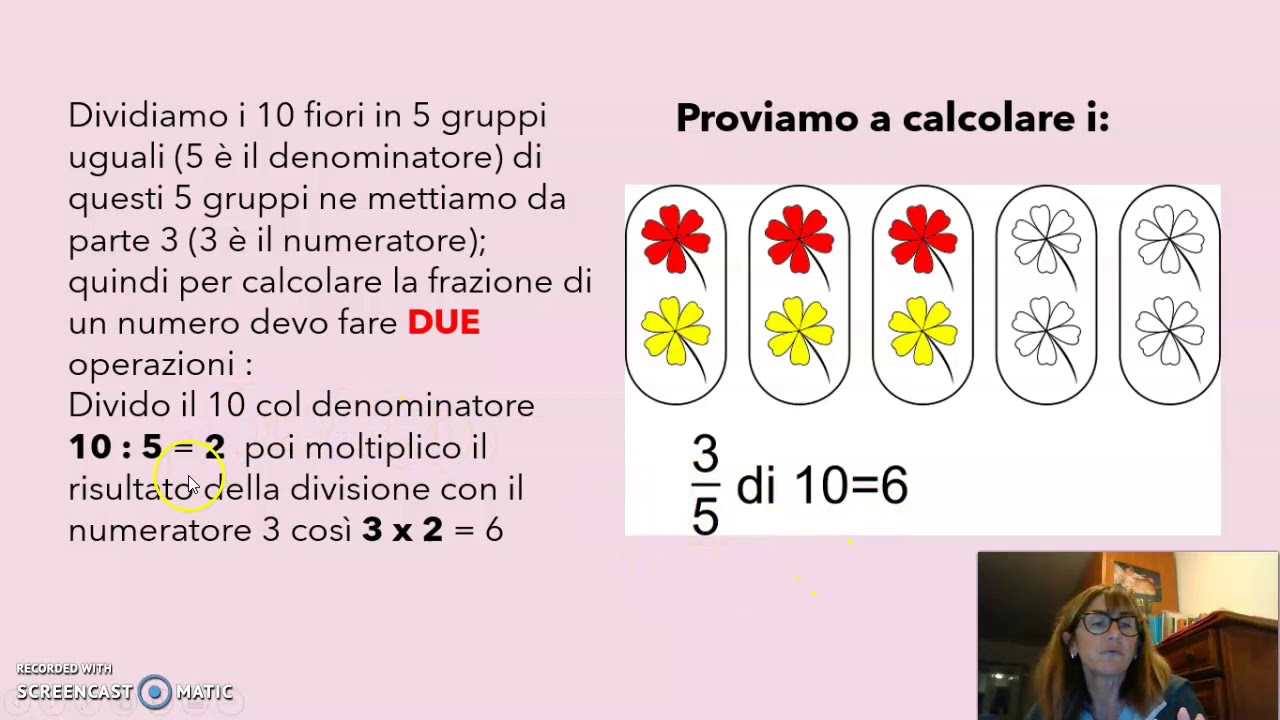 frazione di un numero - YouTube