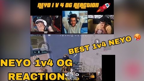Soul Neyo 1v4 OG Best Reaction Sid Viper Goblin Reaction 🥵 Best 1v4 🥵🚀 #reaction #sid #goblin