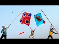 New Tricks Long Pipe Flying Eye Kite Catch | Sherla Kite Fly