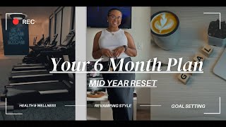 6 Month Glow Up Guide: June Mid-Year Reset |Health & Wellness Goals Check in