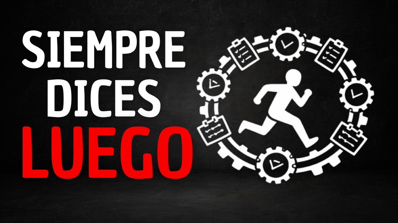 Estás ocupado pero no estás avanzando.