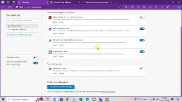 How To Manage Extension In Microsoft Edge