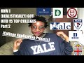 How I REALISTICALLY got into 15 top colleges Part 2: The college application process