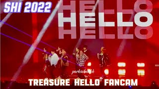 [221210 Saranghaeyo Indonesia] TREASURE - HELLO Fancam 트레저 자카르타 직캠 인도네시아 TRSR jakarta SHI 2022