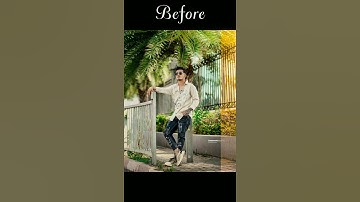 Lightroom Amber Yallow Effect Photo Editing By SK Kanno Creation #shorts