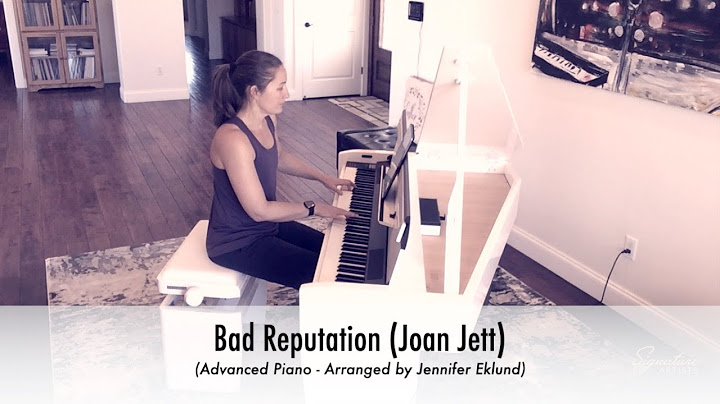 Bad Reputation Piano version - Piano performance video thumbnail