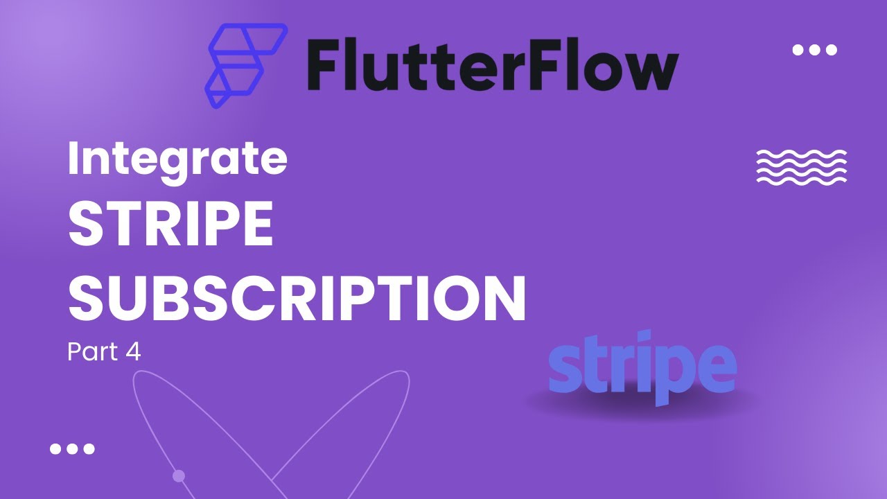 Integrate STRIPE SUBSCRIPTION to your FlutterFlow App Part 4 - YouTube