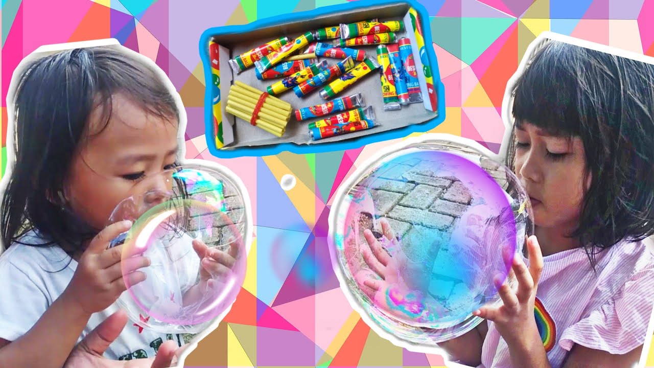 Bermain Balon  Tiup  Mainan Anak  Jadul Jaman dulu 