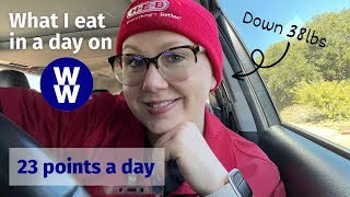 What I eat in a day on WW 2023. Weight Watchers