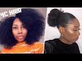 COMMENT JE PLAQUE MES CHEVEUX CRÉPUS 4C | THE BROKE GIRLZ