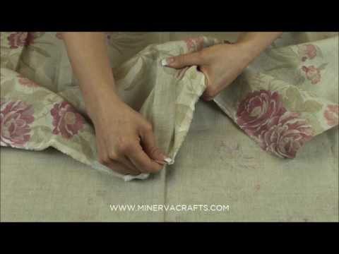 Linen Fabric with a Floral Pattern