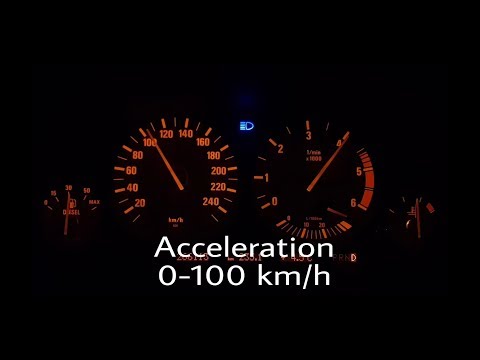 BMW 530d E39 (193HP) - Acceleration 0-100 Km/h