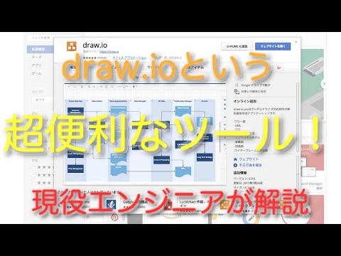 draw-ioの使い方について、現役エンジニアが解説【解説篇】