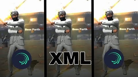 TOUCH IT❤️ II PRESET ALIGHT MOTION FF 🔥(XML File)✨I Boss Parth