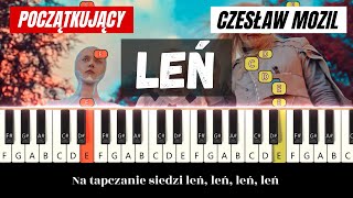 Czesław Mozil - Leń Piano Tutorial Początkujący Nuty W Opisie