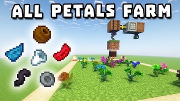 Simple Petal Farm with Jaded Amaranthus! | Botania Automation