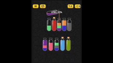 [BRAIN GAME] Soda Sort Puzzle LEVEL 2274 (Challenging the World Record)