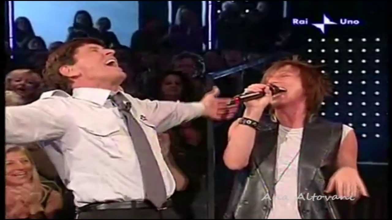 GIANNI Morandi & Gianna Nannini  🌹🎸🌷 Non Son Degno Di Te 💜 LIVE  HD