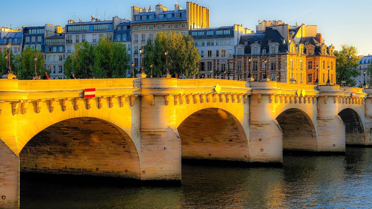 A Walk On and Over and Under The Pont Neuf, Paris 