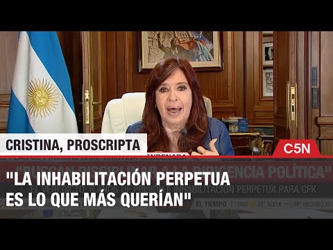 CRISTINA KIRCHNER: 'NO