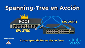 STP en acción con switches Cisco 2960 y 3750 – Configuración y Verificación Básica