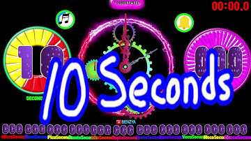 10 Seconds countdown and Countup timer  alarm🔔