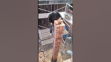 Brick column making