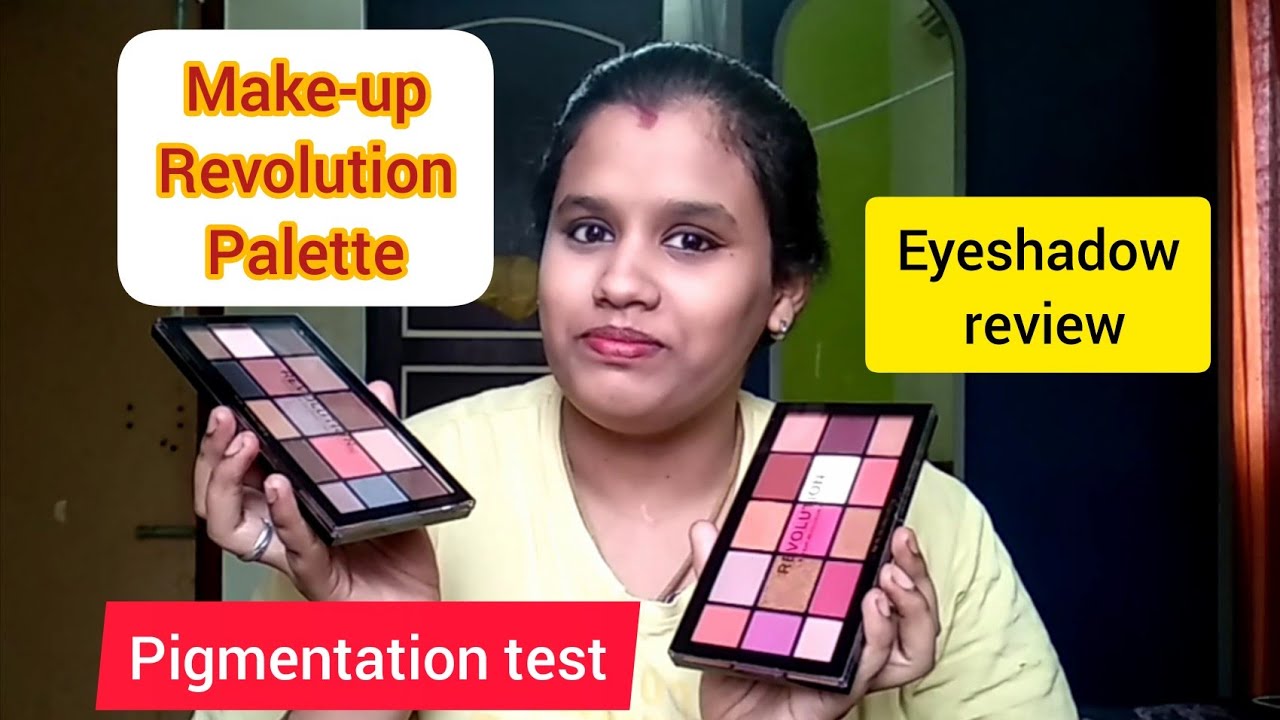 Makeup revolution reloaded palette combo review | eyeshadow palette review | Begginers eyeshadow