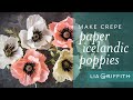 How to Make a Poppy Flower with Crepe Paper