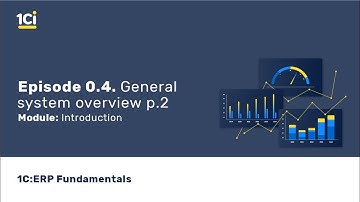 1C:ERP Fundamentals course - Introduction. General ERP system overview p.2. Episode 0.4