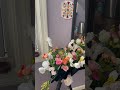 Centerpiece made by me #michigan #flowerarrangement #viralvideo #howtomakebeautifulwallhanging #for
