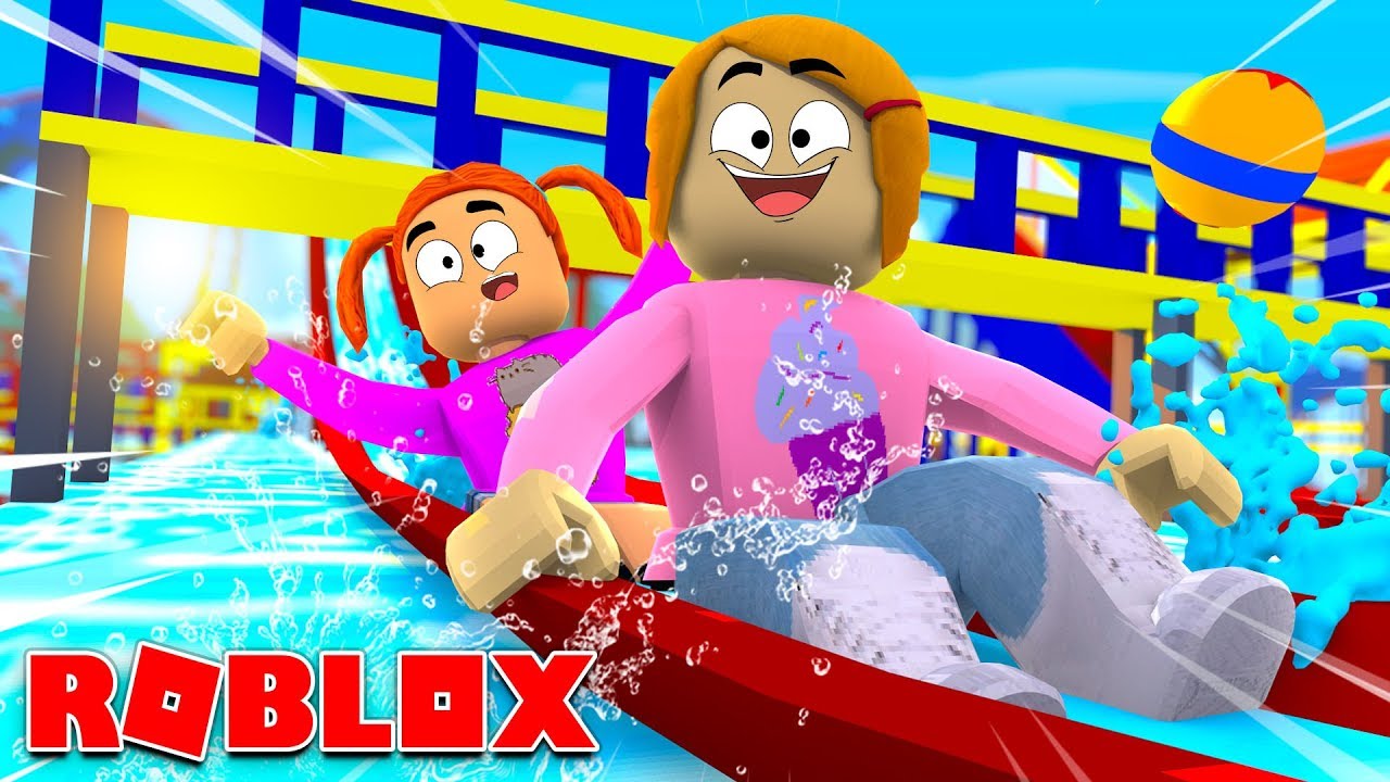 Roblox Roleplay Wildwater Kingdom Waterpark With Molly And Daisy Youtube - roblox youtube molly