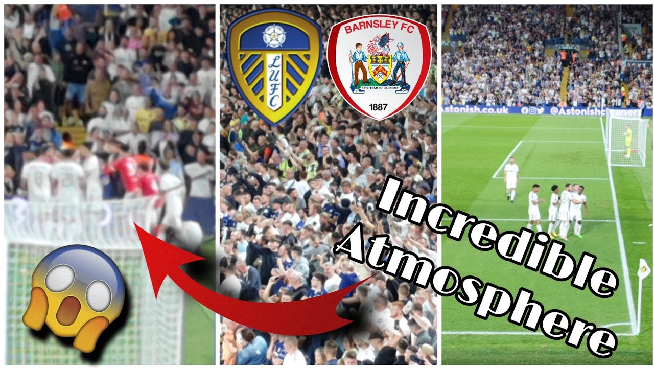 ABSOLUTE MADNESS, ELECTRIC LEEDS FANS, PLAYERS FIGHTING + PENALTY DRAMA/ Leeds Vs Barnsley Vlog!