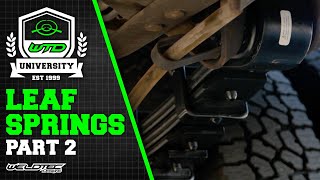 How Do Leaf Springs Work? The Arc and Thickness of Leaf Springs Explained