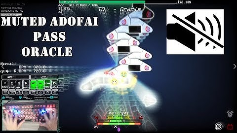 adofai but with zero audio, TQ☆- Oracle (map by lupel_2)
