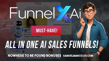 FunnelX AI Review: AI Sales Funnel Builder! 🔴 Funnel X AI Review 🔴 FunnelX Review + DEMO + OTO