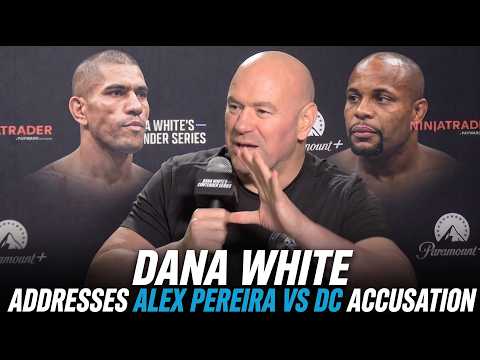 Dana White Fires Back At Alex Pereira Over Daniel Cormier Accusation: "Most Paranoid People"