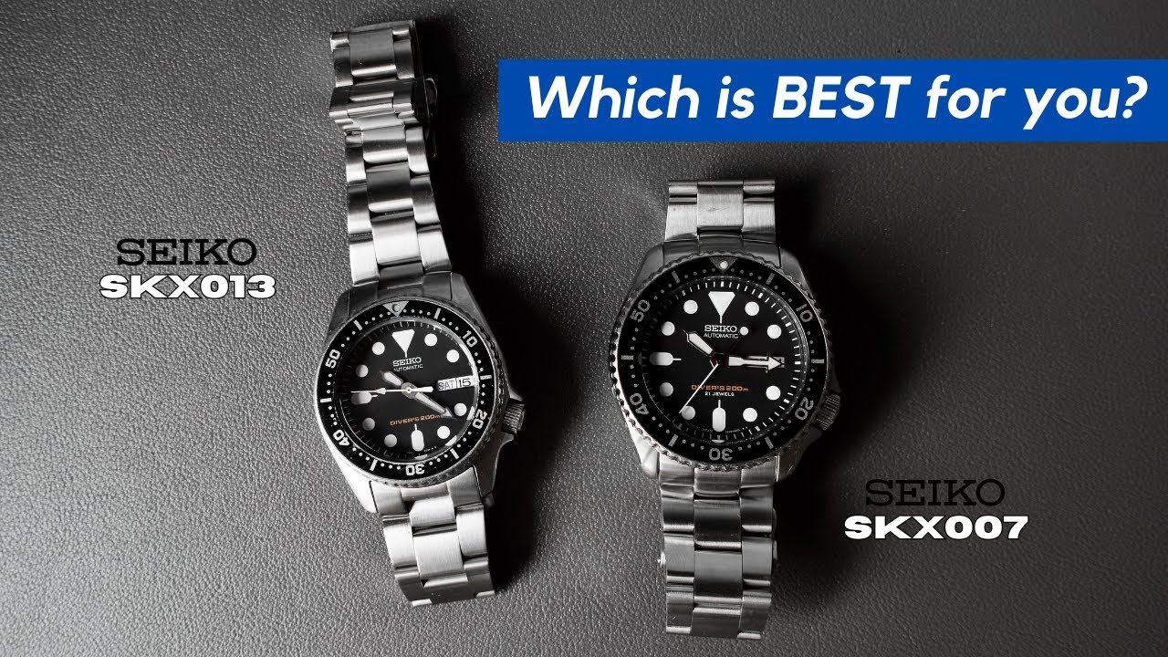 The Dive Watches that put Seiko on the Map | SKX007 vs SKX013 - YouTube
