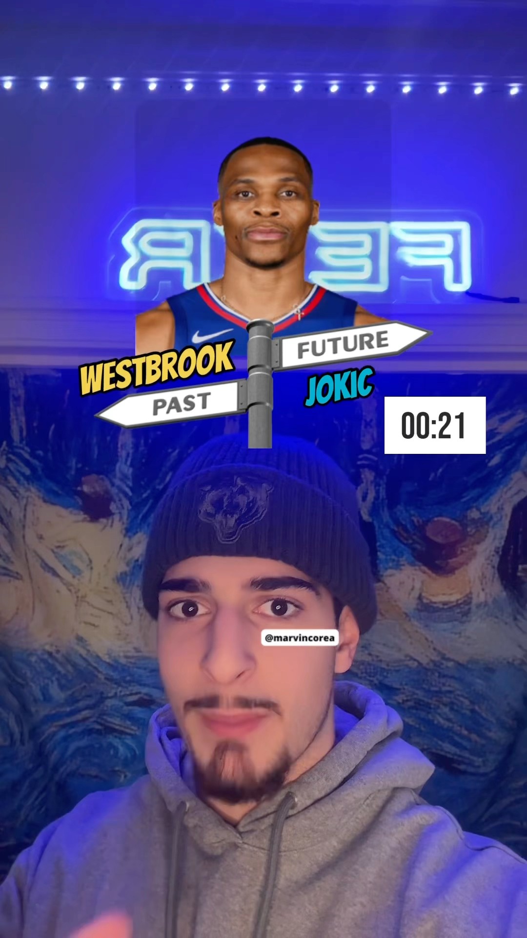 THAT MANS NAME IS WESTBROOK? #nba #russellwestbrook #jokic #lebron #curry #tatum #fexr