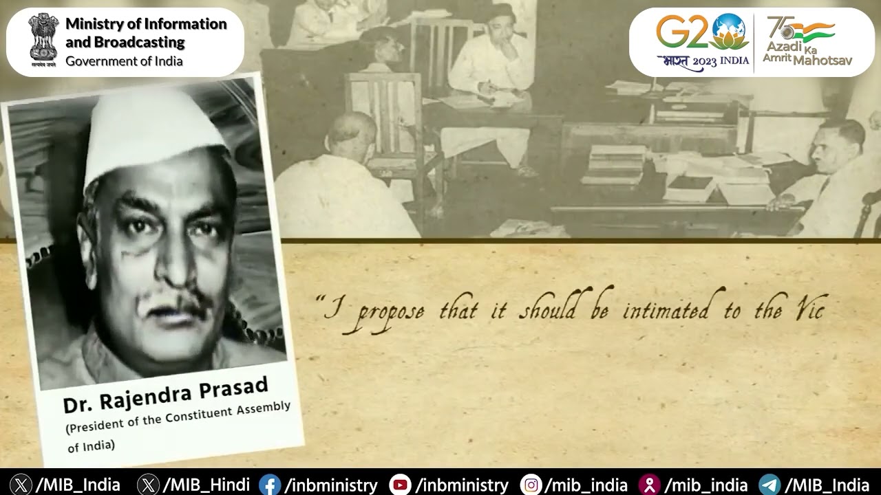 Celebrating India's Constitution Day, marking the adoption on November 26, 1949