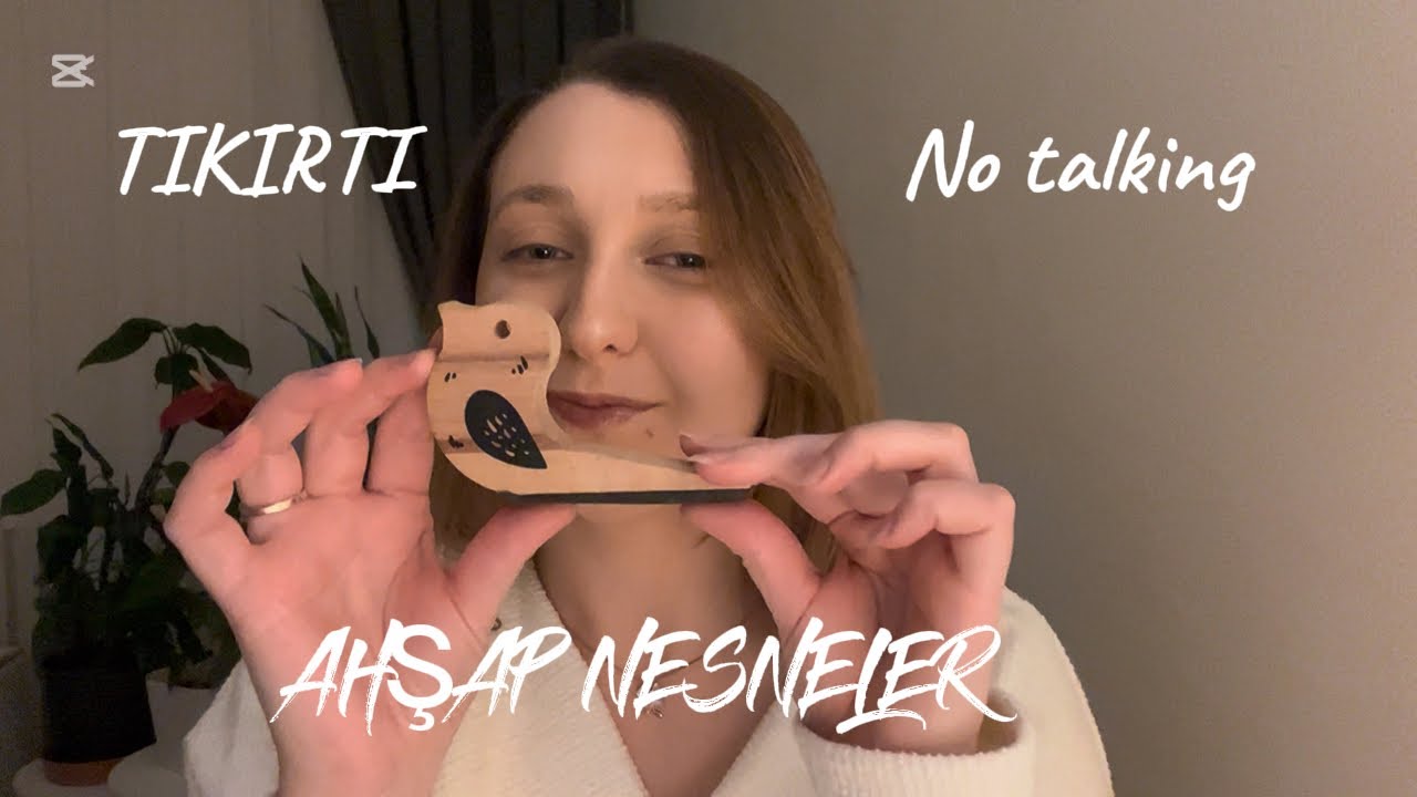 ASMR NO Talking Just sounds🌙| Ahşap tıkırtı | wood tapping 🎧| | türkçe asmr 💤| rahatlatıcı tıkırtı 😴