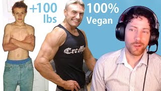 Vegan Bodybuilder Robert Cheeke Gained 100 lbs on Plants