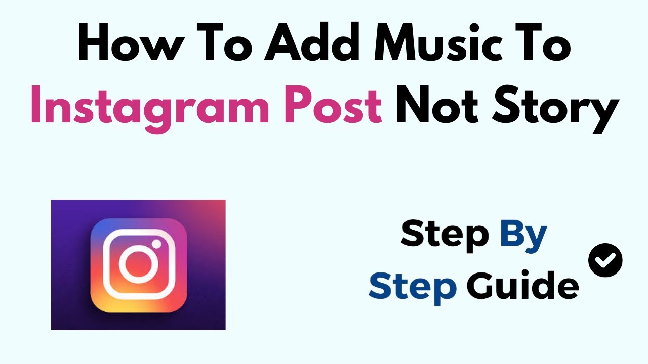 how-to-add-music-to-instagram-post-not-story-youtube