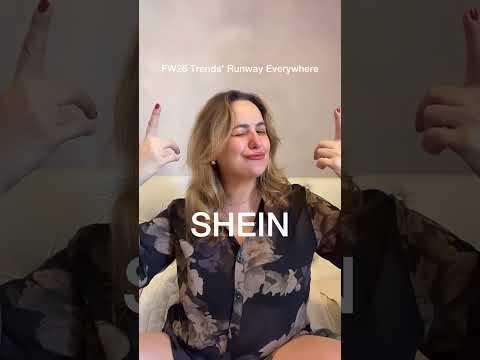 Search for "Trends" on SHEIN: FW26 fashion! #SHEINtrends #SHEINFW26 #ad