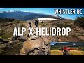 Whistler mountain bike heli drop  alpx new trail 2022